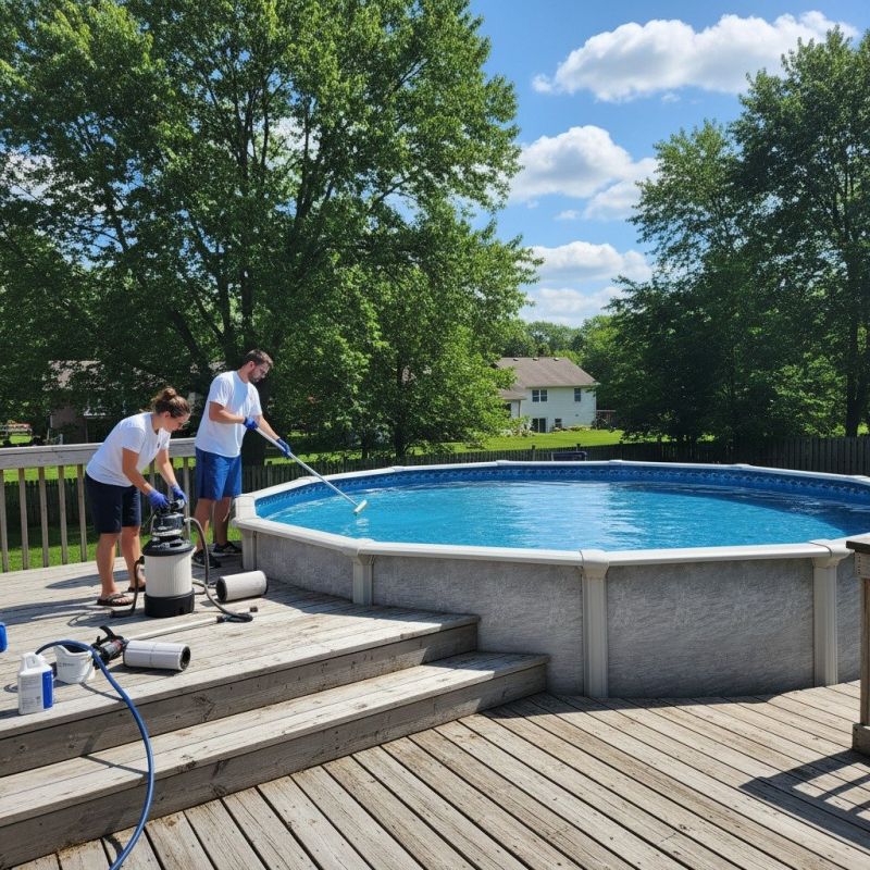 Pool Area Leveling