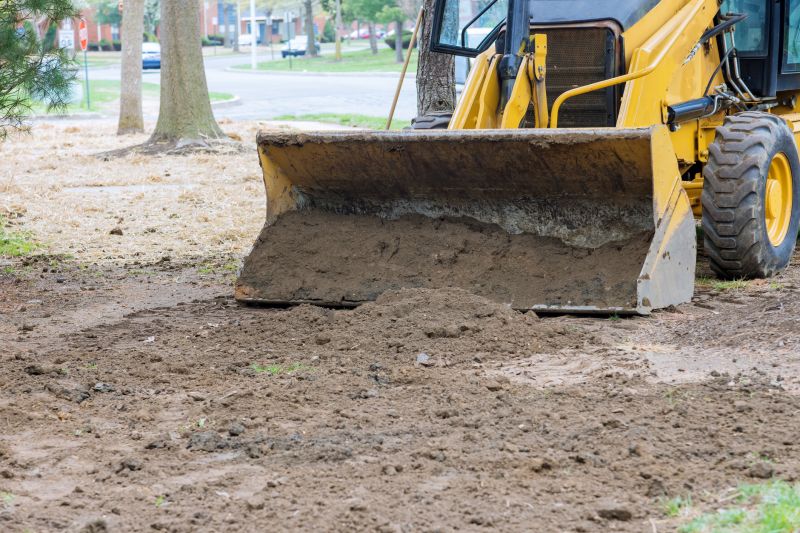 Yard grading equipment