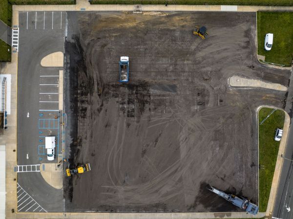 Parking Lot Excavation in Greeley